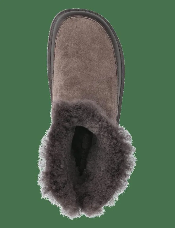 FitFlop GEN-FF MINI DOUBLE-FACED SHEARLING BOOTS - Platta ankelboots|Kvinnor Varmfodrade Stövlar