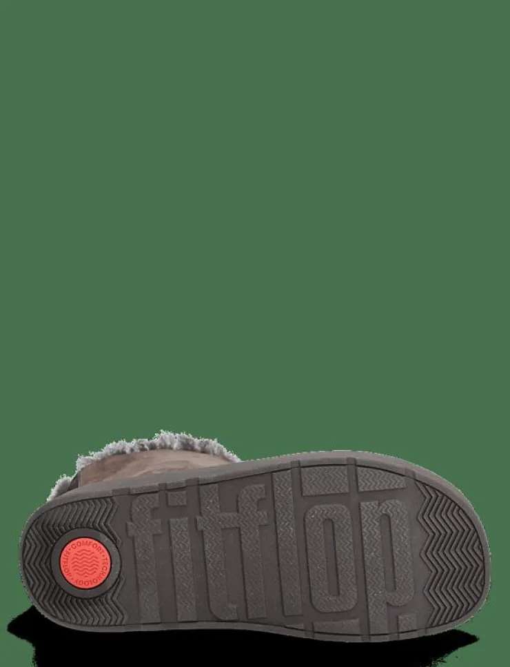 FitFlop GEN-FF MINI DOUBLE-FACED SHEARLING BOOTS - Platta ankelboots|Kvinnor Varmfodrade Stövlar