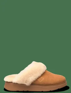 FitFlop GEN-FF SHEARLING-COLLAR SUEDE SLIPPERS - Inneskor|Kvinnor Tofflor