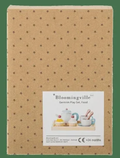 Barn Bloomingville Leksakskök & Tillbehör|Gentrim Play Set, Food, Grey, Plywood Set of 8 - Leksakskök & Tillbehör