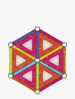 Geomag Glitter Panels Recycled 35 Pcs - Byggsats|Barn Klossar & Byggsatser