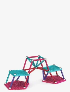 Geomag Glitter Recycled 60 Pcs - Byggsats|Barn Klossar & Byggsatser