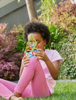 Barn Geomag Klossar & Byggsatser|Supercolor Recycled 60 Pcs - Byggsats