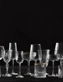 Lyngby Glas Gin & tonic glas palermo gold 65cl 4st - Ginglas| Glas