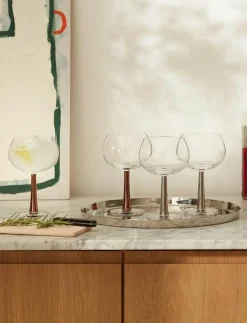 LSA International Ginglas Gin Platinum Set 2 LSA - Ginglas| Glas