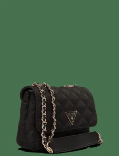 GUESS GIULLY MINI 2 COMP CNVRTBL FLP - Crossbody Bags|Kvinnor Crossbody Bags