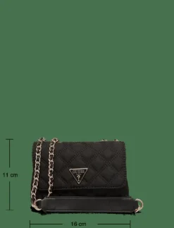 GUESS GIULLY MINI 2 COMP CNVRTBL FLP - Crossbody Bags|Kvinnor Crossbody Bags
