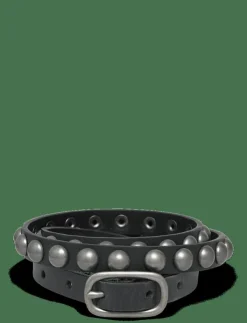Kvinnor Levi's® Bälten|GLAM STUD BELT CAVIAR - Skärp