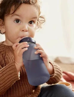 Barn Everyday Baby Mata|Glass Baby Bottle Heat Sensing Healthy + 240ml - Nappflaskor