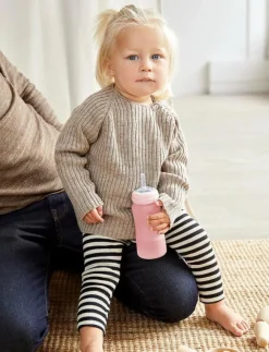 Barn Everyday Baby Mata|Glass Straw Bottle Healthy + - Nappflaskor