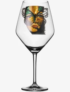 Carolina Gynning Glas|Golden Butterfly Vinglas - Vitvinsglas