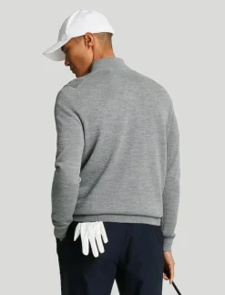 Lyle & Scott Sport Golf Quarter Zip Merino Jumper - Stickat| Sweatshirts