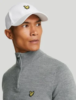 Lyle & Scott Sport Golf Quarter Zip Merino Jumper - Stickat| Sweatshirts