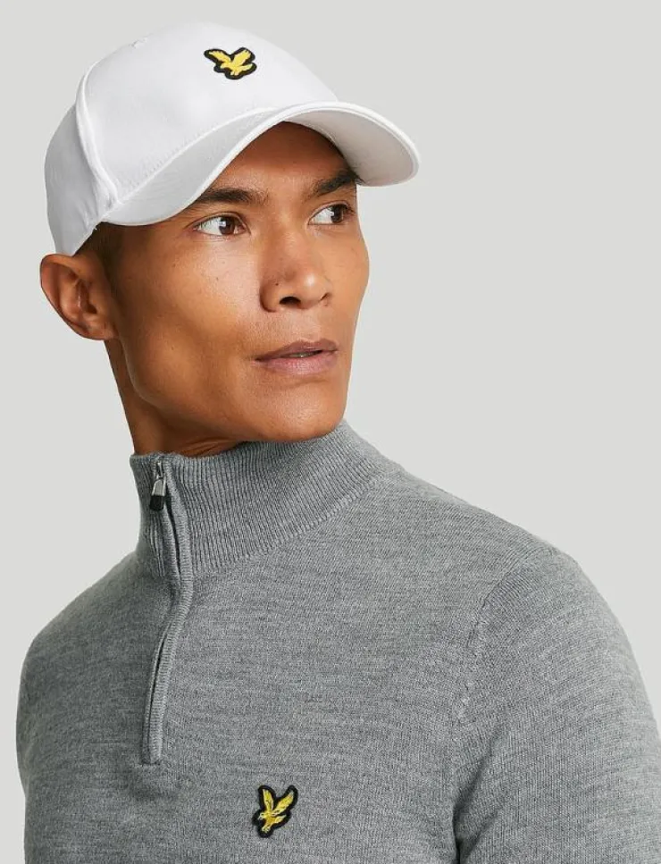 Lyle & Scott Sport Golf Quarter Zip Merino Jumper - Stickat| Sweatshirts