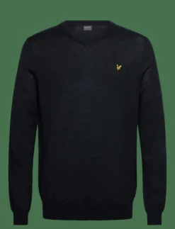 Lyle & Scott Sport Golf V Neck Pullover - Stickat| Sweatshirts