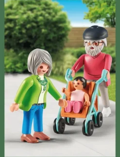 PLAYMOBIL Grandparents with Baby - Toys|Barn Playmobil Leksaker