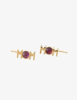 Barn Design Letters Smycken|Great Mom Ear climber (1 set of 2 pcs) - Studs örhängen