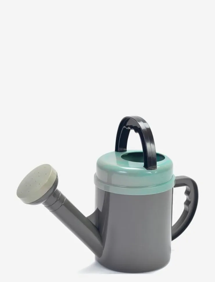 Barn Dantoy Uteleksaker|GREEN BEAN WATERING CAN ROUND H: 21 CM - Trädgårdsredskap