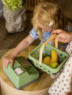 Dantoy green garden fruit basket - Leksaksmat & Leksakstårtor|Barn Leksakskök & Tillbehör