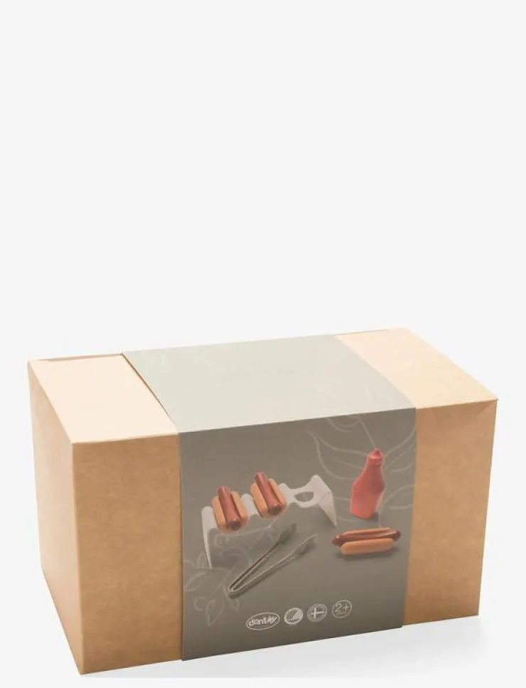 Dantoy GREEN GARDEN HOTDOG SET IN BOX - Leksaksmat & Leksakstårtor|Barn Leksakskök & Tillbehör