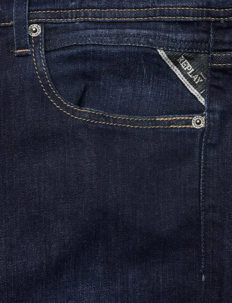 Replay Denim Kläder|Jeans|GROVER Trousers STRAIGHT 99 Denim - Slim jeans