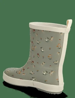 Pom Pom GumBoots AOP - Fodrade Gummistövlar|Barn Regnkläder|Gummistövlar