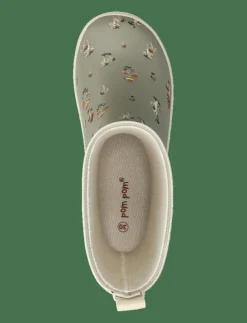 Pom Pom GumBoots AOP - Fodrade Gummistövlar|Barn Regnkläder|Gummistövlar