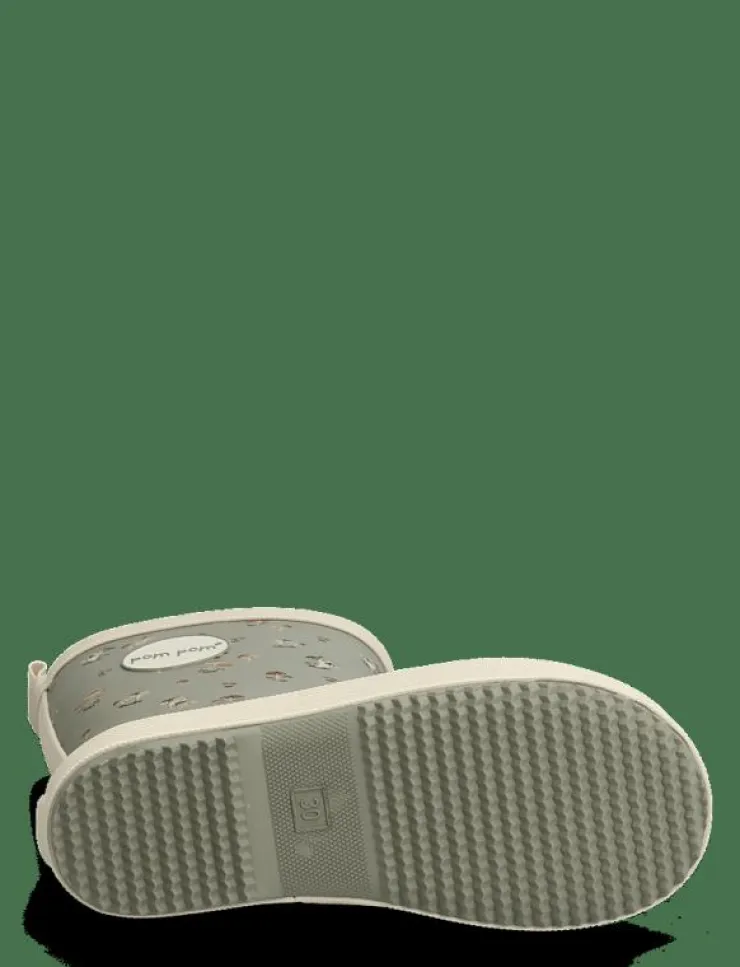 Pom Pom GumBoots AOP - Fodrade Gummistövlar|Barn Regnkläder|Gummistövlar