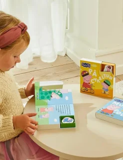 Barbo Toys Gurli Gris Bog 1 Figure - På Cykeltur (DK) - Babybok|Barn Barnböcker
