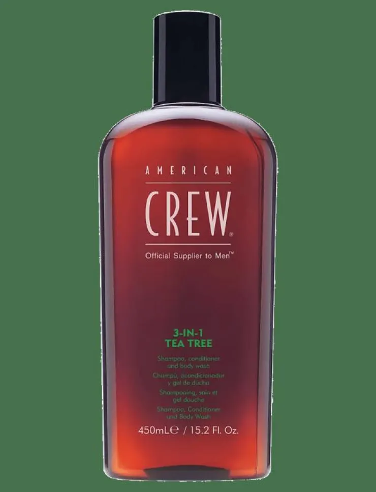Kvinnor American Crew Hår|HAIR&BODY 3-IN-1 TEATREE - Hårvård