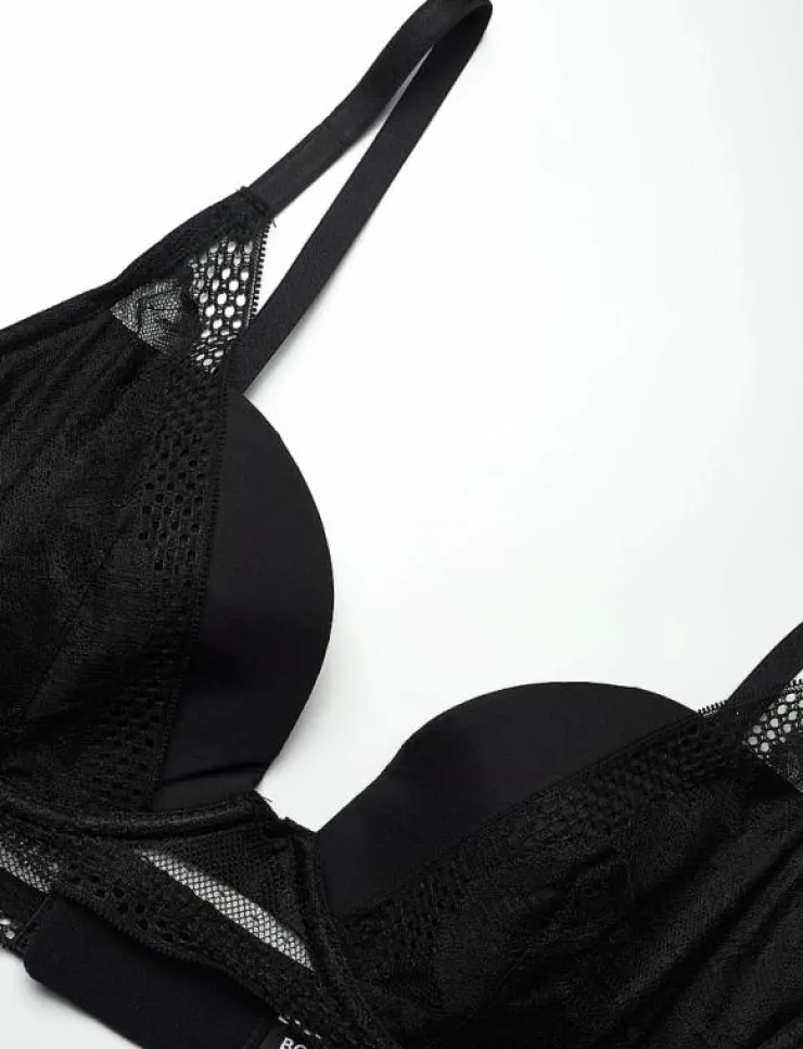 Kvinnor BOSS Bh:Ar|HALF PAD_PEONY LACE - Bh:ar med bygel