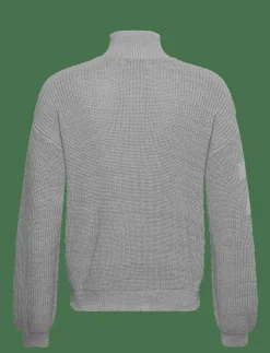 Kvinnor 7 DAYS Active Sweatshirts|Sweatshirts|Half Patent Knit - Stickat