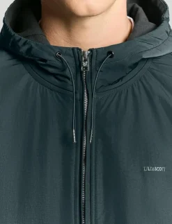 Lyle & Scott Half Raglan Hybrid Hoodie - Hoodies| Sweatshirts & Huvtröjor
