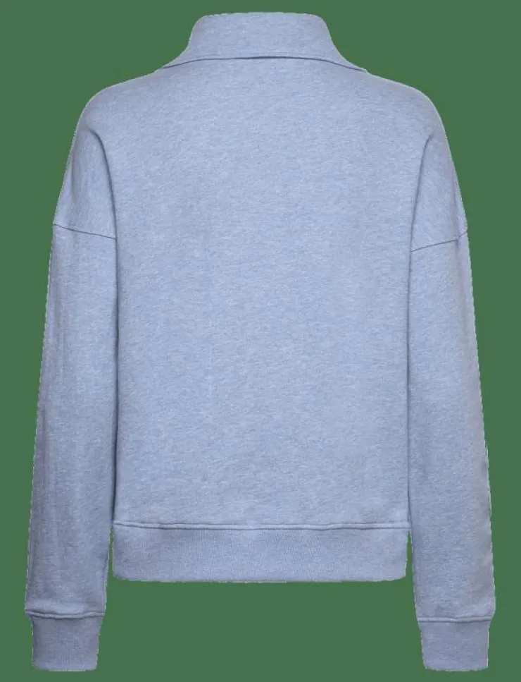 Kvinnor Lexington Clothing Sweatshirts|Half-Zip Logo Sweatshirt - Sweatshirts