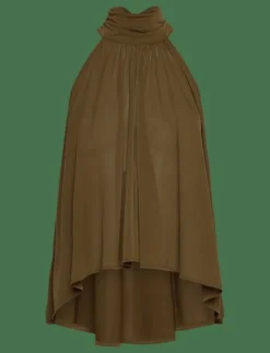 Mango Halter top with bow - Linnen|Kvinnor T-Shirts & Toppar