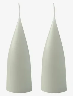 Kunstindustrien Ljus|Hand Dipped Cone-Shaped Candles, 2 pack - Blockljus