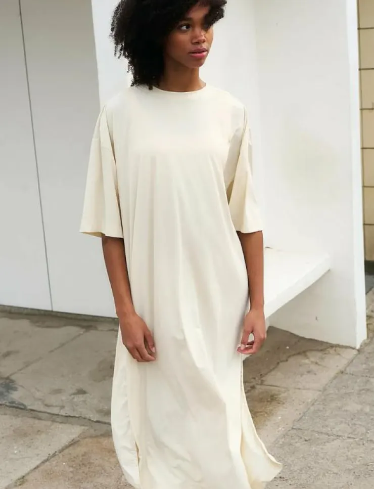 Kvinnor Rethinkit Studios Klänningar & Kjolar|HANGOUT Tee Dress Slit - Klänningar