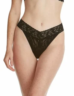 Hanky Panky Signature Lace, Original Rise Thong, 3 Pack Polybag - String|Kvinnor Trosor