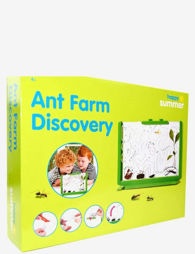 Barn Happy Summer Uteleksaker|Ant Farm Discovery - Trädgårdsredskap