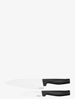 Fiskars Köksknivar & Knivtillbehör|Hard Edge knivset 2 delar - stor kockkniv & grönsakskniv - Knivset