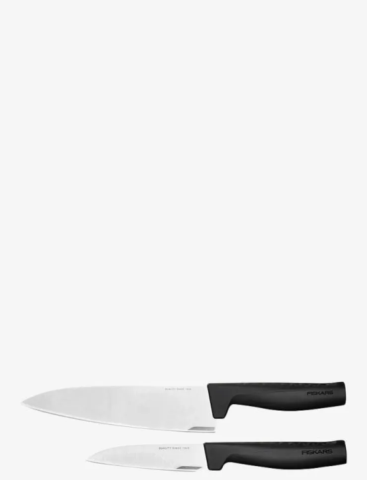 Fiskars Köksknivar & Knivtillbehör|Hard Edge knivset 2 delar - stor kockkniv & grönsakskniv - Knivset