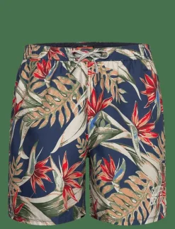 Superdry Badkläder|HAWAIIAN PRINT 16 SWIM SHORT - Badbyxor