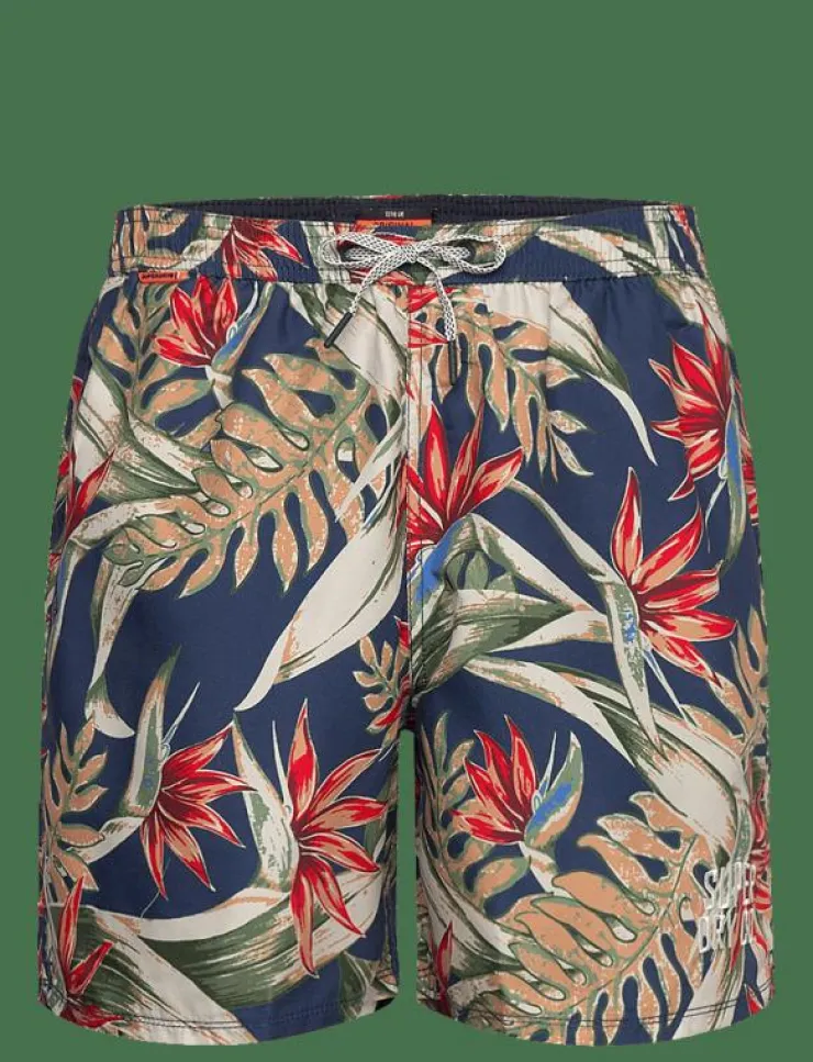 Superdry Badkläder|HAWAIIAN PRINT 16 SWIM SHORT - Badbyxor