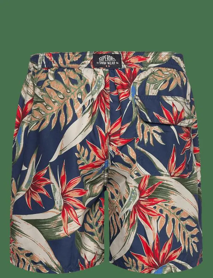 Superdry Badkläder|HAWAIIAN PRINT 16 SWIM SHORT - Badbyxor
