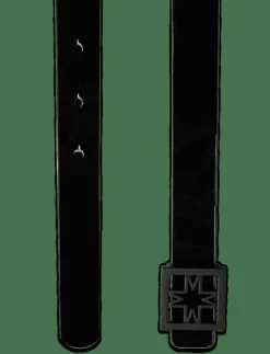 Kvinnor Malina Bälten|Hazel double length patent iconic leather belt - Skärp