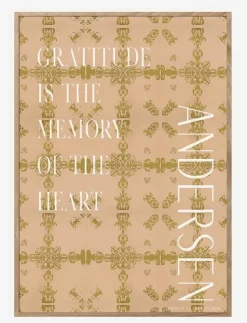 ChiCura H.C. Andersen - Gratitude - Posters| Posters & Ramar