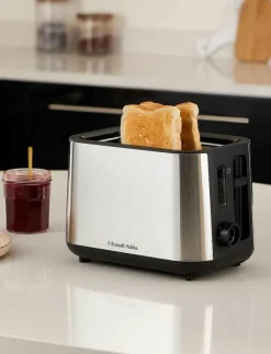 Russell Hobbs Köksmaskiner|Heaton Brushed Toaster - Brödrostar