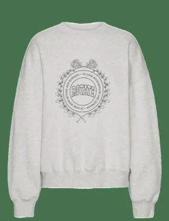 Kvinnor ROTATE Birger Christensen Sweatshirts|HEAVY SWEAT CREWNECK - Sweatshirts