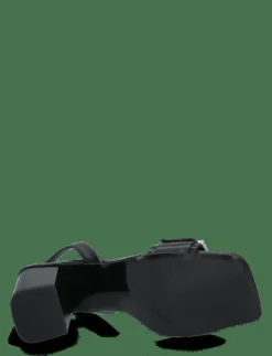 Kvinnor Calvin Klein Sandaler|Högklackade Skor|HEEL SANDAL 70 W/BUCKLE - LTH - Sandaler