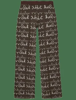 Kvinnor Helmstedt Mjukisbyxor|Logo Pants - Sweatpants